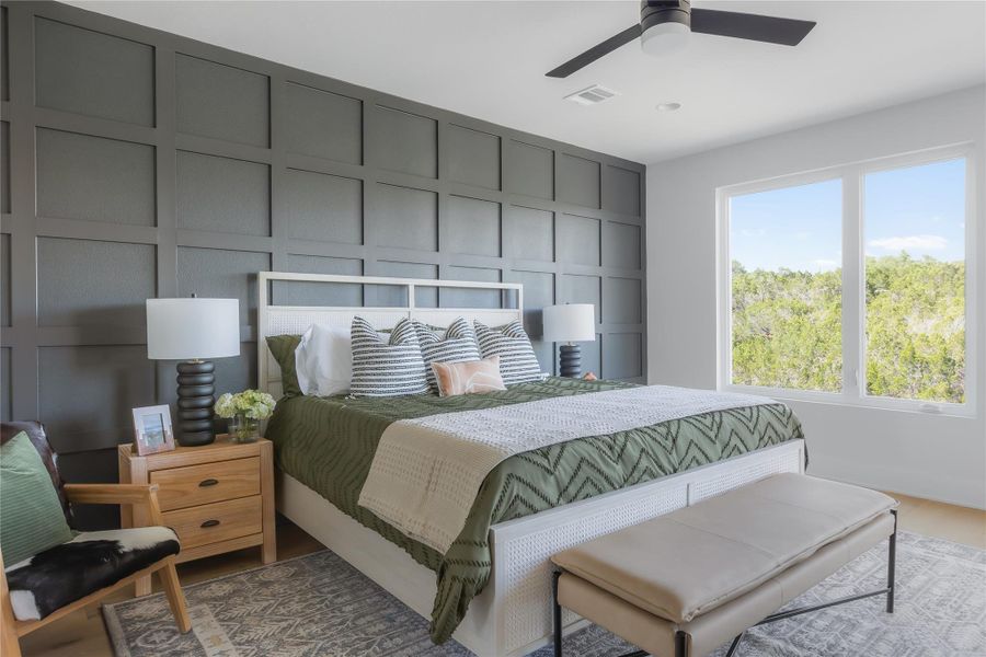 Furnished interior view inside a new home in , Austin (Image 12).