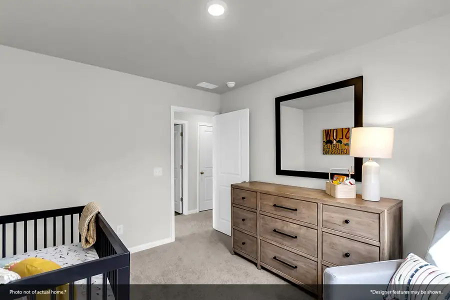 Furnished interior view inside a new home in Central Creek, Goose Creek (Image 22).