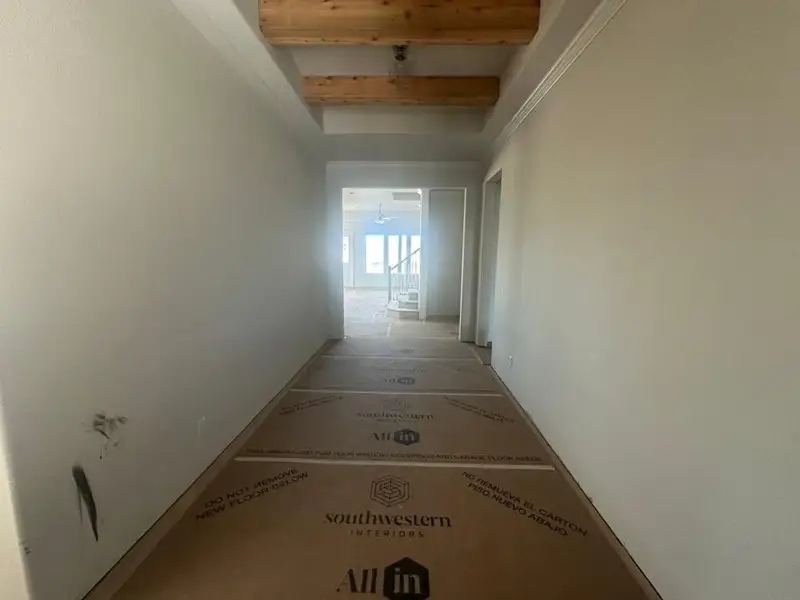 In-progress construction of a new home in Fannin Ranch, Leonard, TX (Image 22).