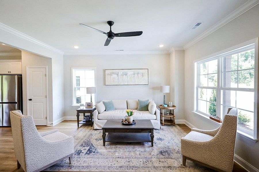 Furnished interior view inside a new home in The Nassau, Chattanooga (Image 7).