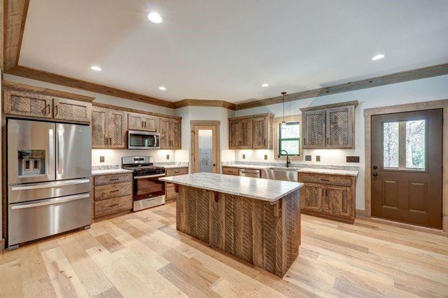 Furnished interior view inside a new home in , Ellijay (Image 5).