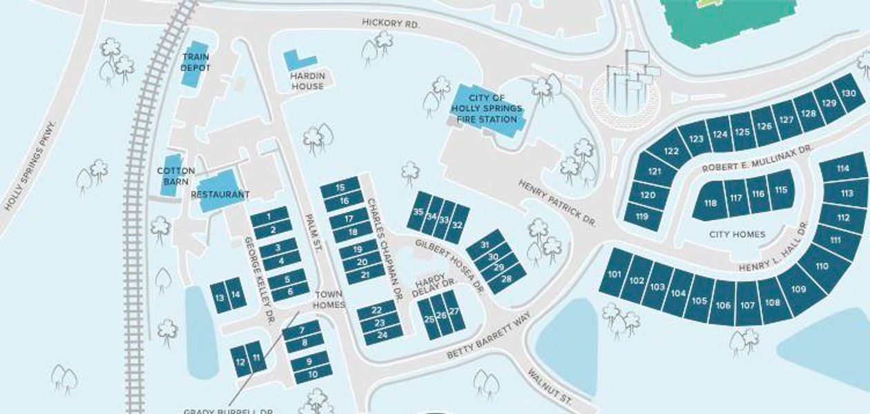 Image 38 of a home in Holly Springs Town Center. Image 38 of a home in Holly Springs Town Center.