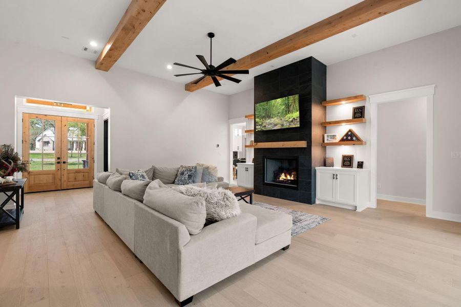 Furnished interior view inside a new home in , Montgomery (Image 28).