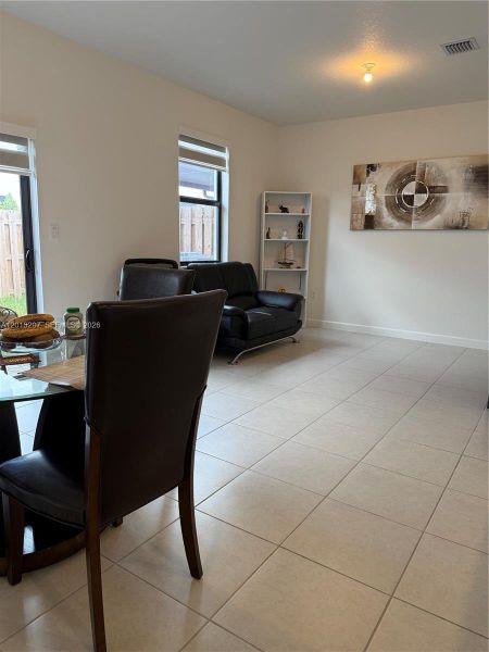 Furnished interior view inside a new home in , Miami (Image 12).