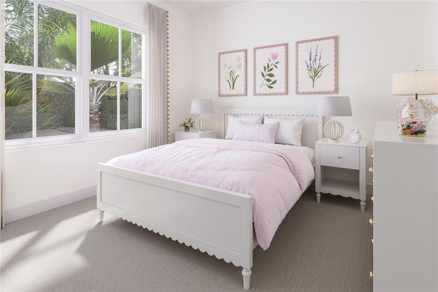 Furnished interior view inside a new home in Lake Mattie Preserve Estates, Auburndale (Image 8).