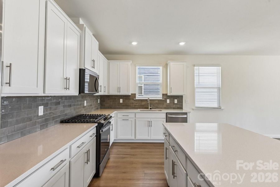 Furnished interior view inside a new home in , Monroe (Image 10).
