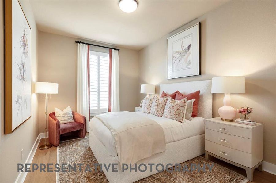 Furnished interior view inside a new home in Mosaic, Celina (Image 17).