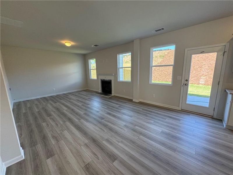 Spacious, unfurnished interior of a new home in The Reserve at Willow Oaks, Canton (Image 19).