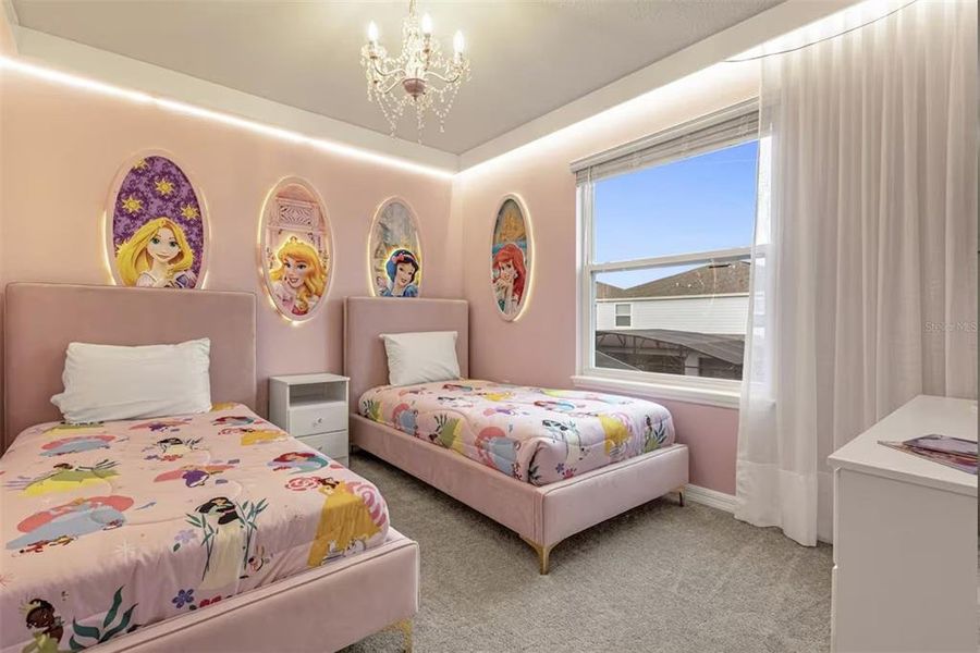 Furnished interior view inside a new home in , Davenport (Image 32).