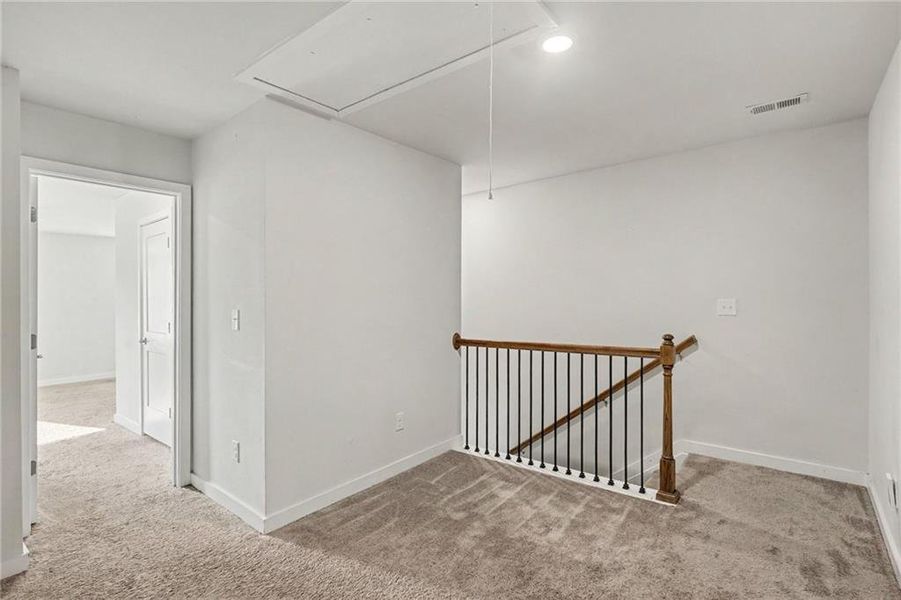 Spacious, unfurnished interior of a new home in Campground Crossing, McDonough (Image 24).