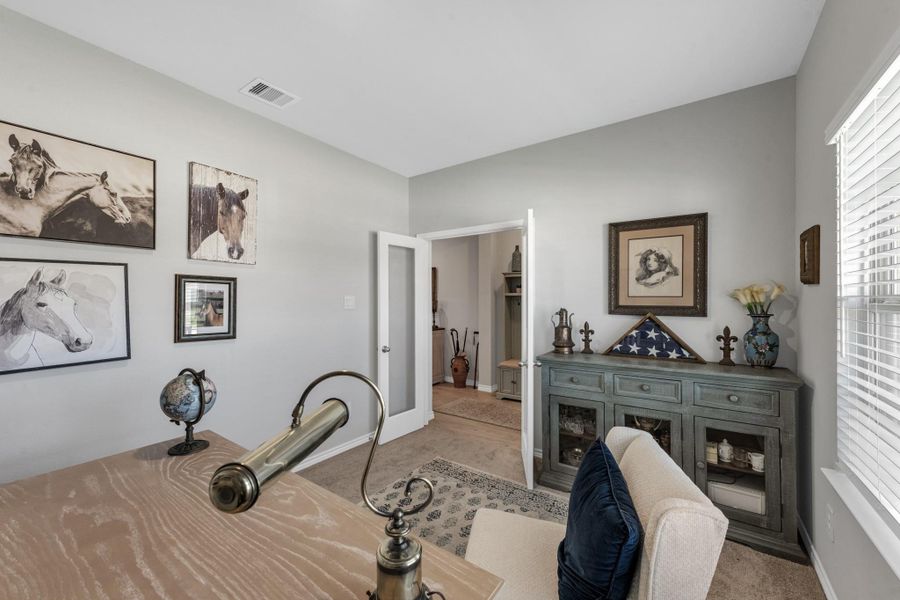 Furnished interior view inside a new home in Liberty Village, Brenham (Image 17).