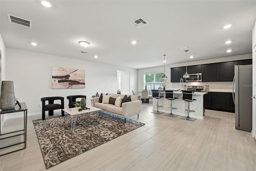Furnished interior view inside a new home in Amelia Groves, St. Cloud (Image 27).