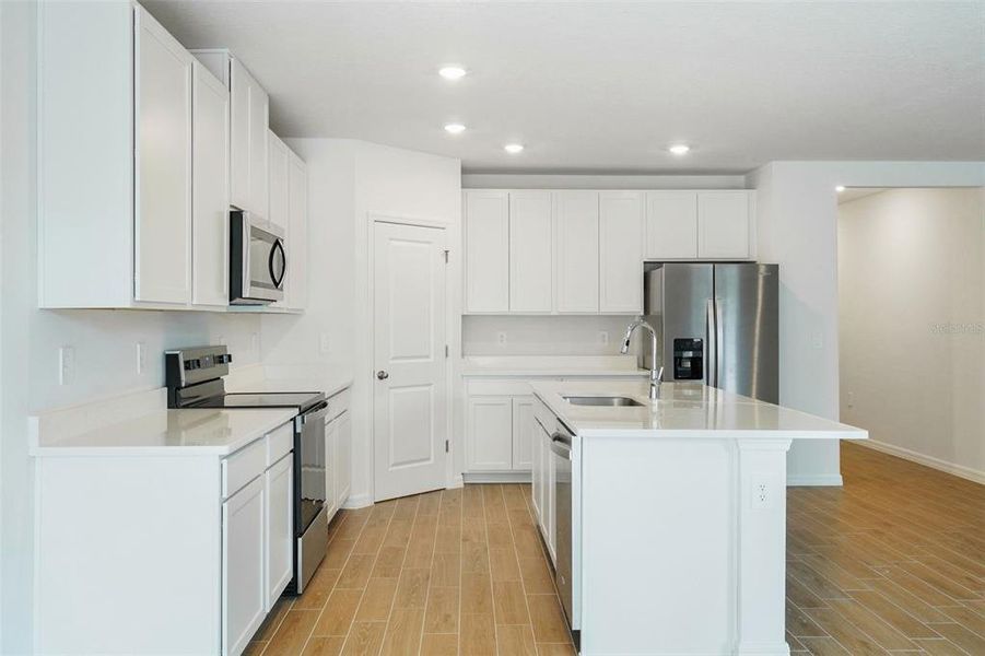 Furnished interior view inside a new home in Pine Ridge Meadows, Hudson (Image 32).