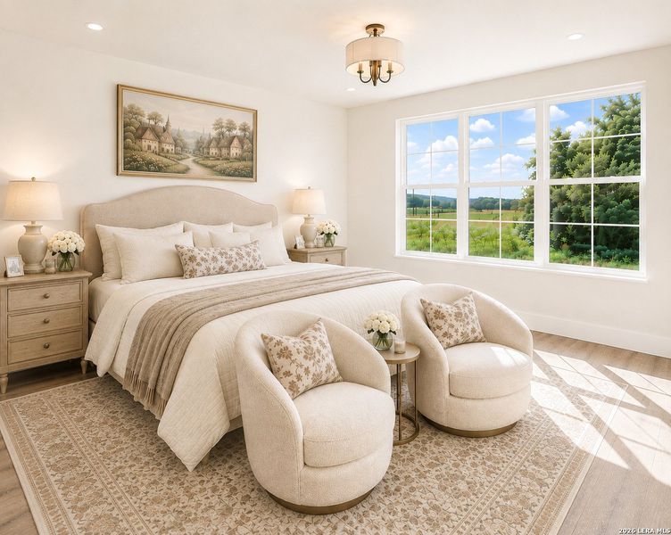 Furnished interior view inside a new home in , Bandera (Image 10). Furnished interior view inside a new home in , Bandera (Image 10).