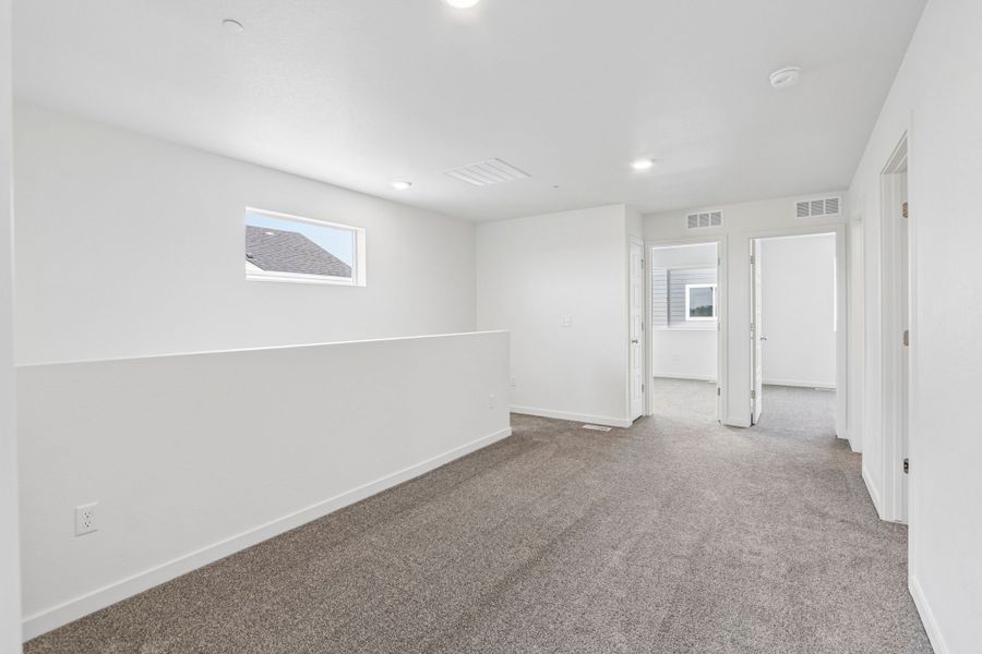 Spacious, unfurnished interior of a new home in Liberty Draw, Evans (Image 21). Spacious, unfurnished interior of a new home in Liberty Draw, Evans (Image 21).