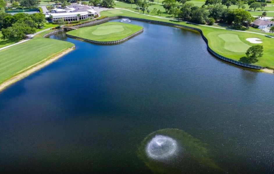 Beautiful golf courses