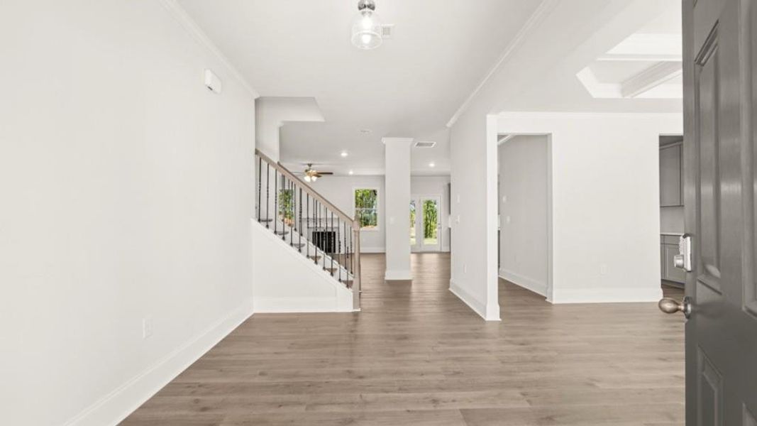 Spacious, unfurnished interior of a new home in Haven Abbey, Cumming (Image 10). Spacious, unfurnished interior of a new home in Haven Abbey, Cumming (Image 10).
