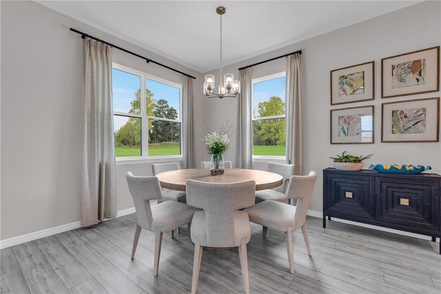 Furnished interior view inside a new home in Watermark, Cocoa (Image 26).