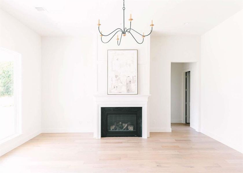 Furnished interior view inside a new home in , Weatherford (Image 8).