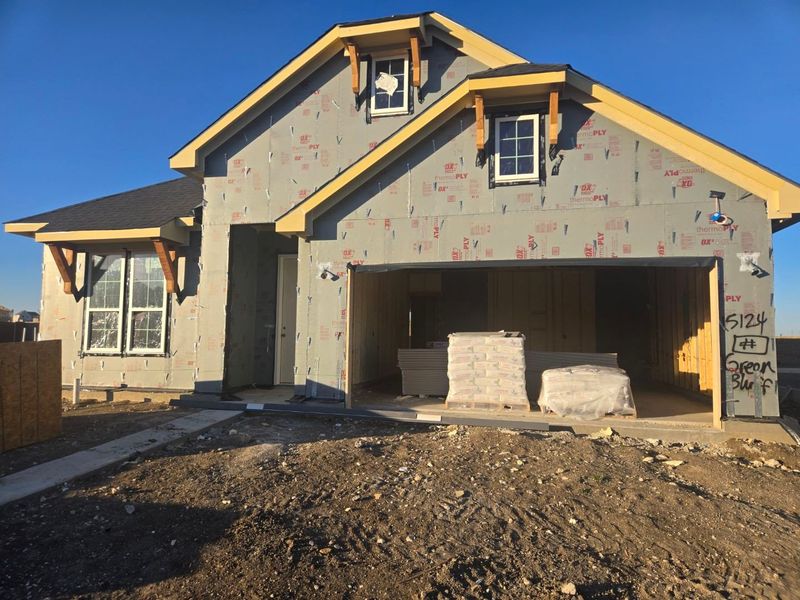 In-progress construction of a new home in Morningstar, Aledo, TX (Image 3). In-progress construction of a new home in Morningstar, Aledo, TX (Image 3).