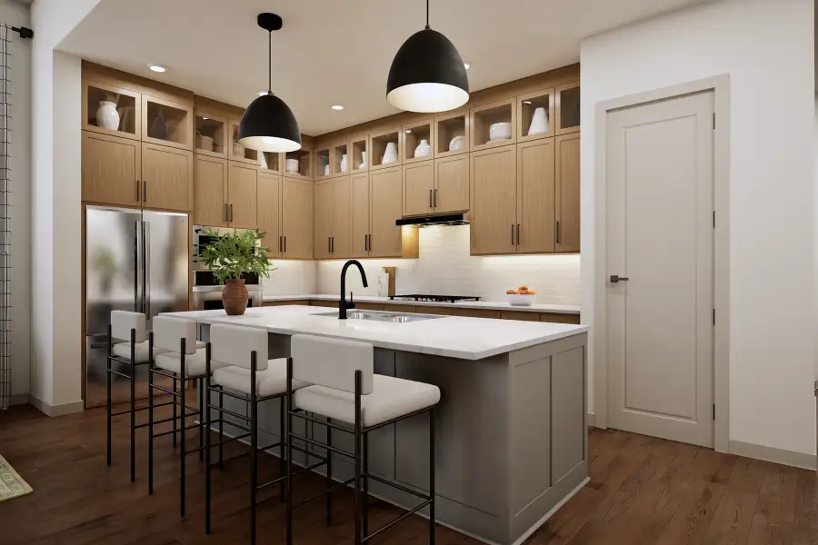 The Violet - Optional Cooktop Kitchen
