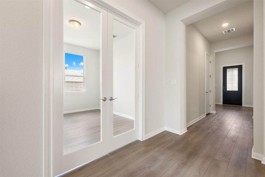 Spacious, unfurnished interior of a new home in The Trails at Carmel, Pflugerville (Image 31).