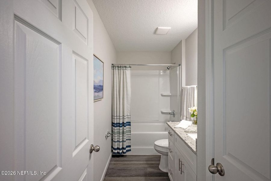 Furnished interior view inside a new home in , Jacksonville (Image 32).