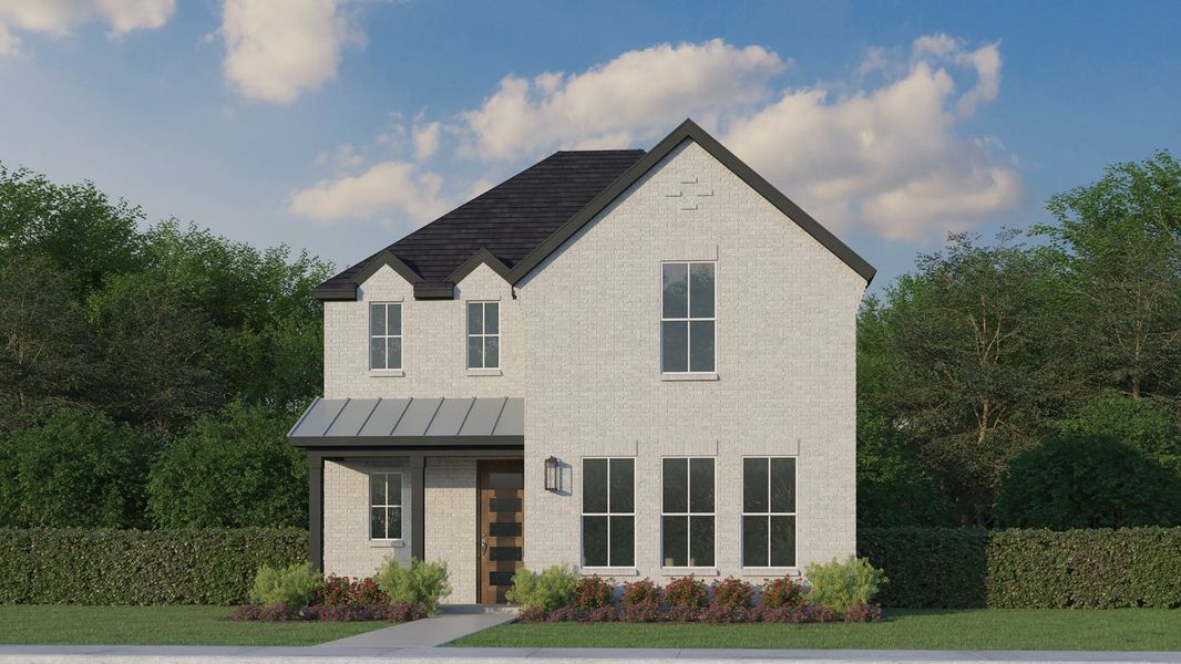 Plan 1456 Elevation G