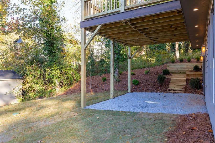Exterior details and patio area of a home in , Scottdale (Image 33).