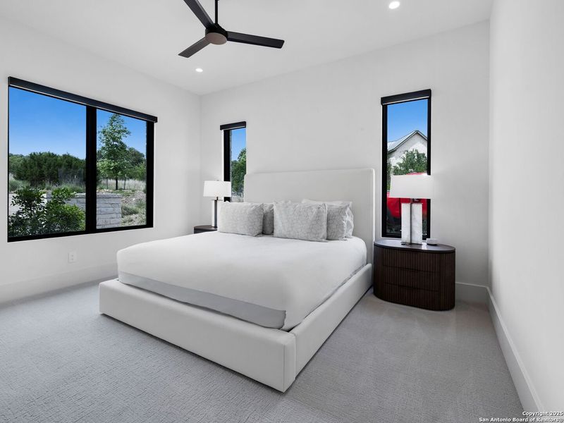 Furnished interior view inside a new home in , Boerne (Image 5).