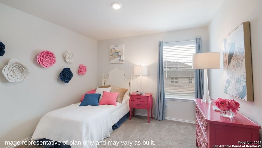 Furnished interior view inside a new home in Langdon, San Antonio (Image 8).