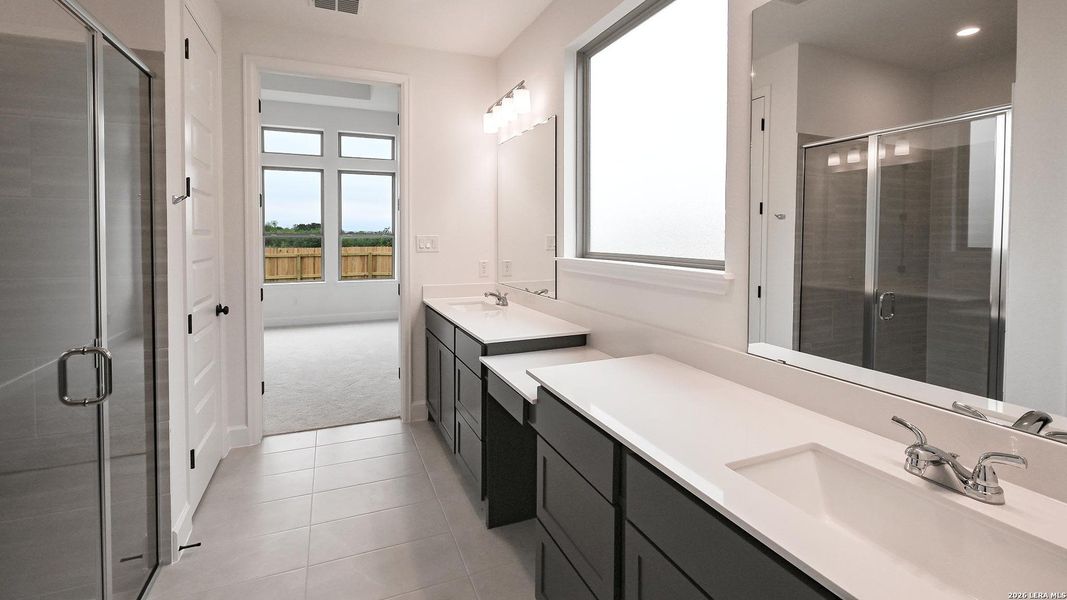Furnished interior view inside a new home in The Parklands, Schertz (Image 12). Furnished interior view inside a new home in The Parklands, Schertz (Image 12).