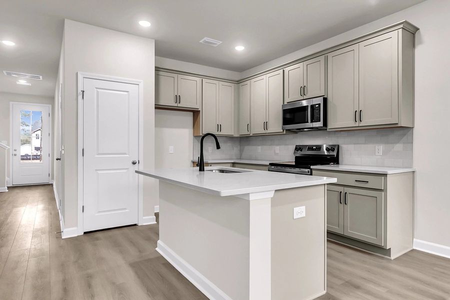 Furnished interior view inside a new home in Windward Village, Summerville (Image 5).
