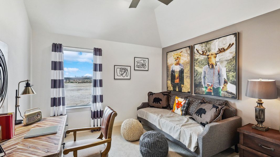 Furnished interior view inside a new home in Solterra Texas, Mesquite (Image 26).
