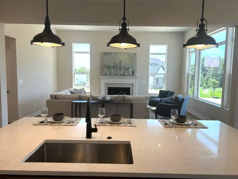 Representative furnished interior of a home built from the The Georgetown II by Norfolk Homes in Offsite Builds Southern Michigan, Ann Arbor (Image 9).