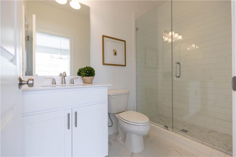 Furnished interior view inside a new home in Palisades Townhomes, Cumming (Image 3).