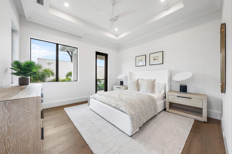 Furnished interior view inside a new home in , Boca Raton (Image 15).