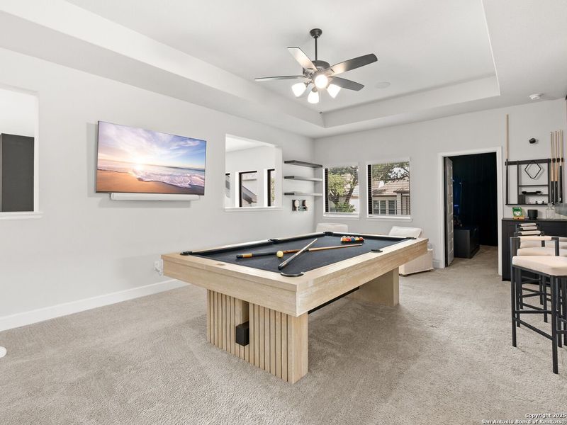 Furnished interior view inside a new home in Balcones Creek 70', Boerne (Image 36). Furnished interior view inside a new home in Balcones Creek 70', Boerne (Image 36).