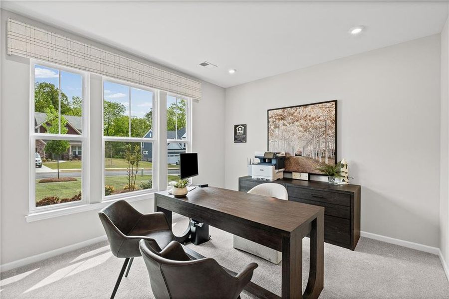 Furnished interior view inside a new home in Pickens Bluff, Hiram (Image 13).