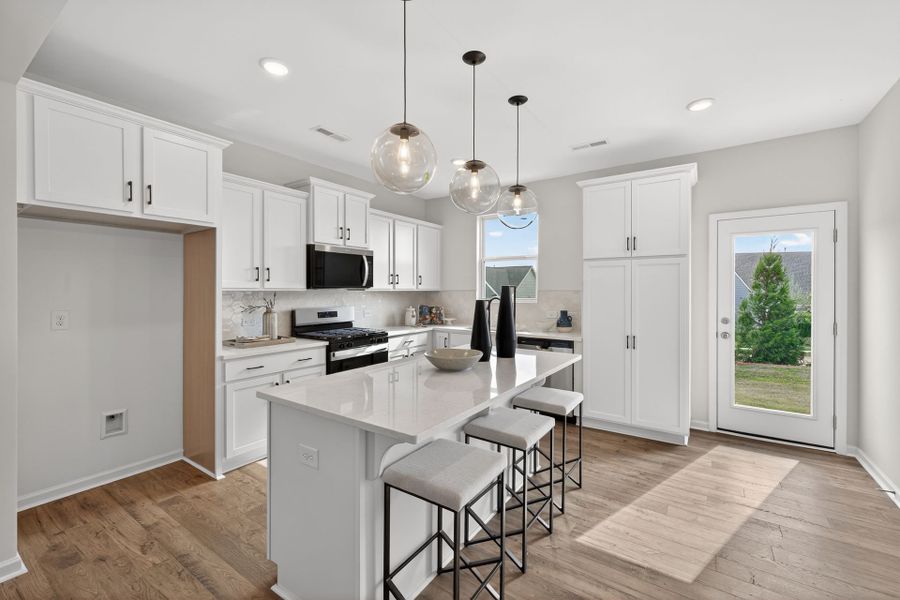 Furnished interior view inside a new home in Edgewater - Cottage Greens, Lancaster (Image 6).