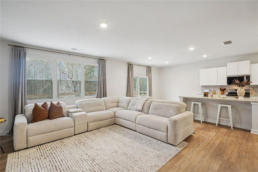 Furnished interior view inside a new home in Ashley Falls, Douglasville (Image 6).