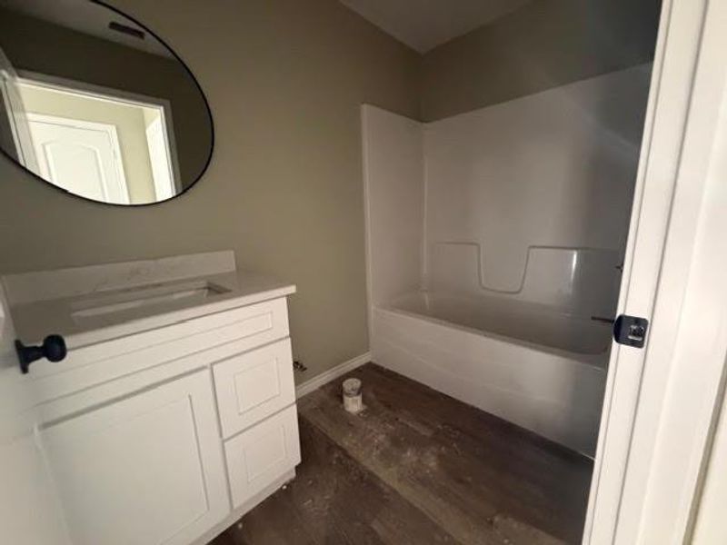 In-progress construction of a new home in , Frankston, TX (Image 18).