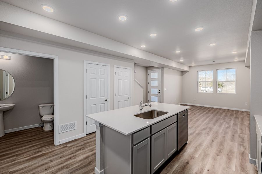 Furnished interior view inside a new home in Arras Park, Thornton (Image 10).