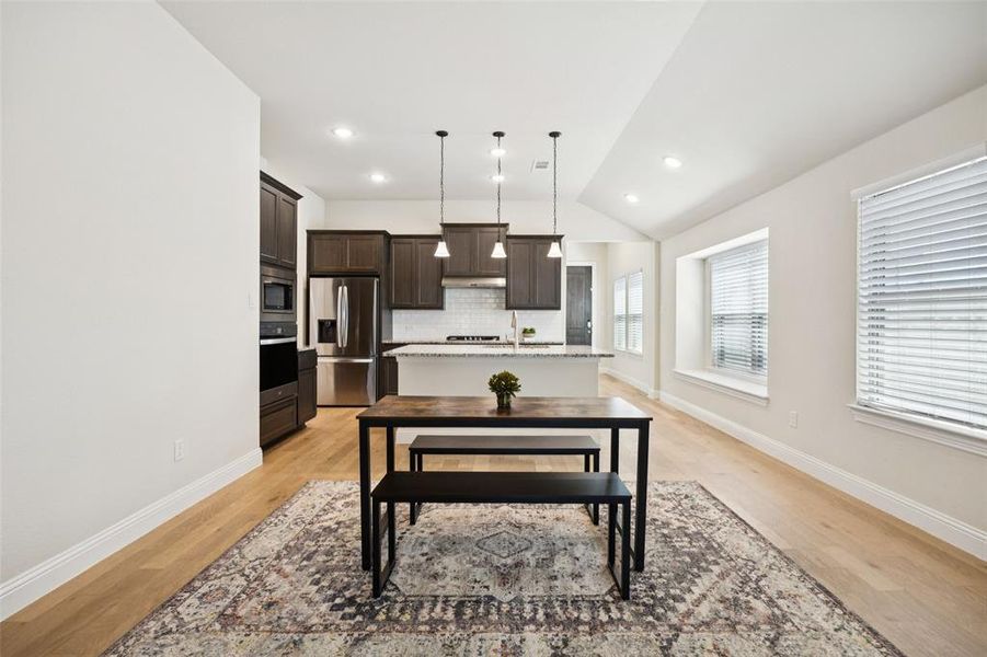Furnished interior view inside a new home in , Northlake (Image 4). Furnished interior view inside a new home in , Northlake (Image 4).