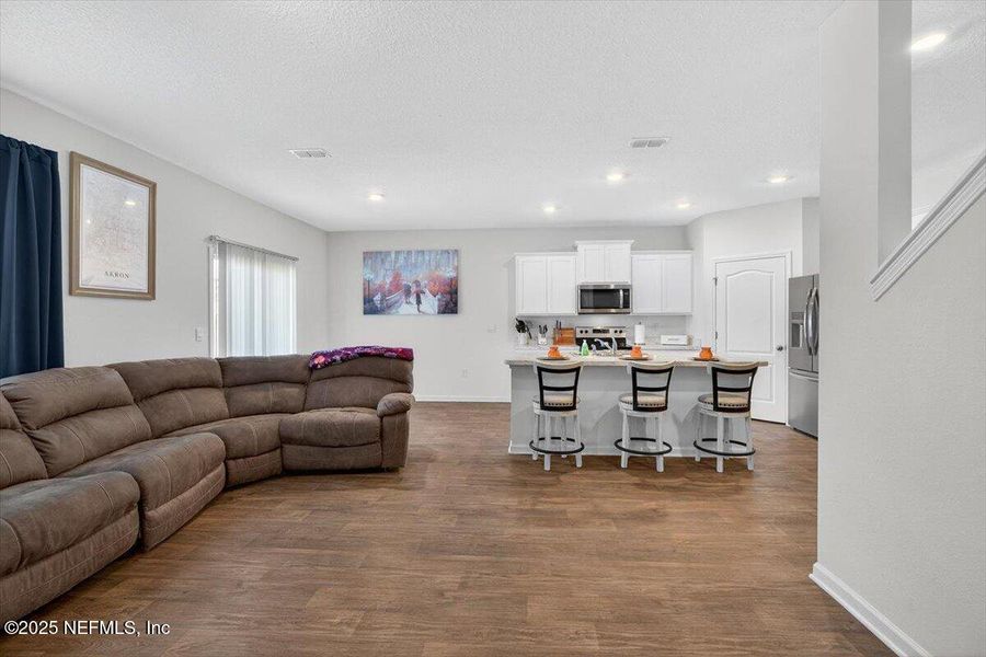 Furnished interior view inside a new home in River Glen Express, Yulee (Image 10).
