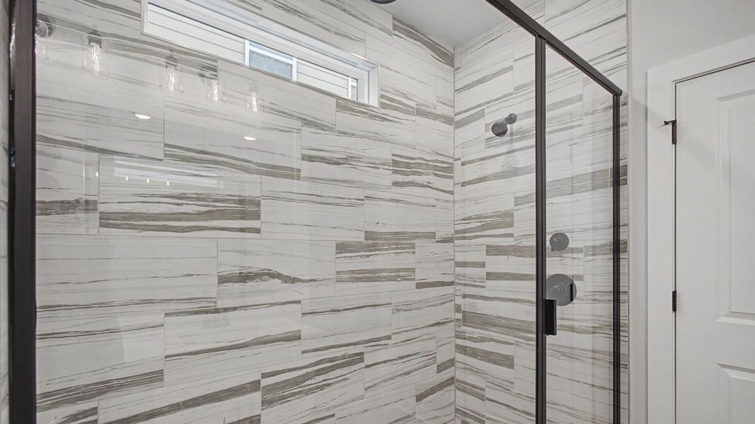 Representative furnished interior of a home built from the Greenwich by DRB Homes in Cottages of Bearwood, Mount Pleasant (Image 11).