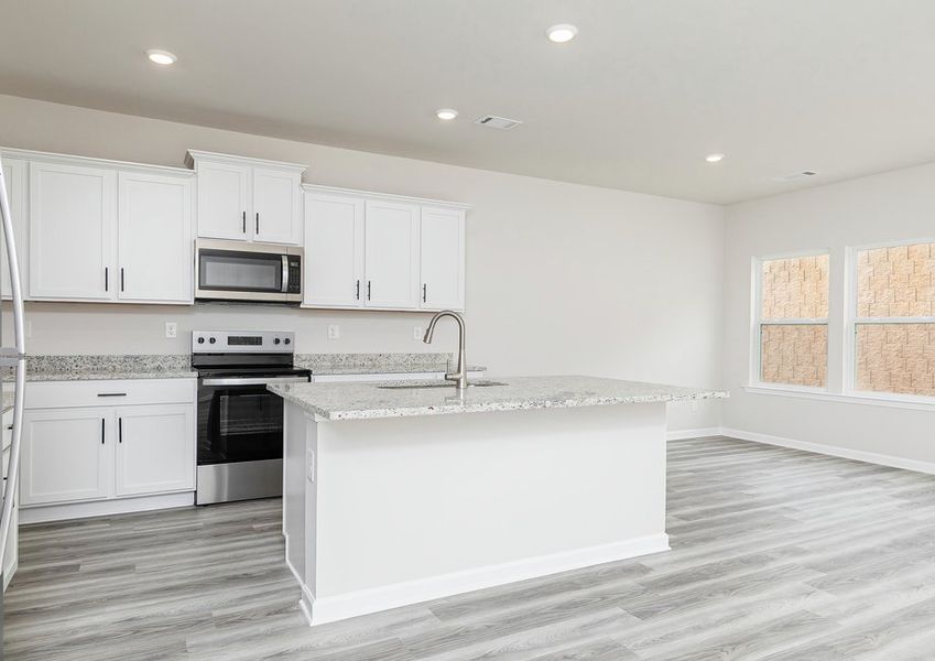 Test out new recipes in the upgraded kitchen