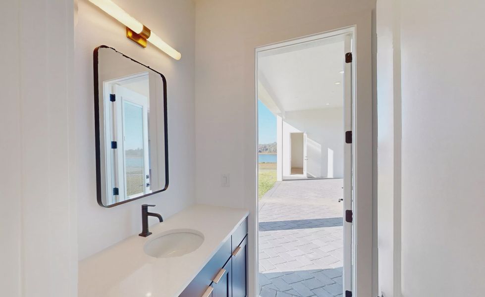 Furnished interior view inside a new home in West Hill Estates, Dade City (Image 12).