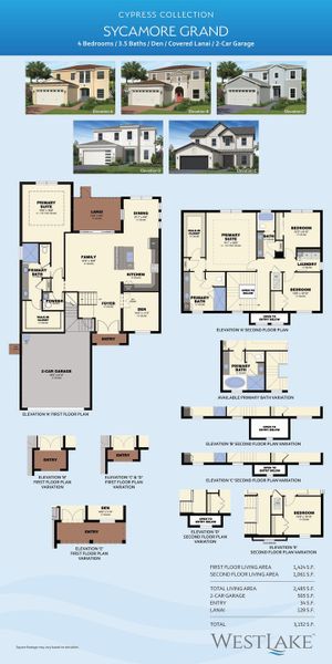 2D floor plan layout for the Sycamore Grand by Minto Communities in Westlake, Westlake, FL (Image 2). 2D floor plan layout for the Sycamore Grand by Minto Communities in Westlake, Westlake, FL (Image 2).