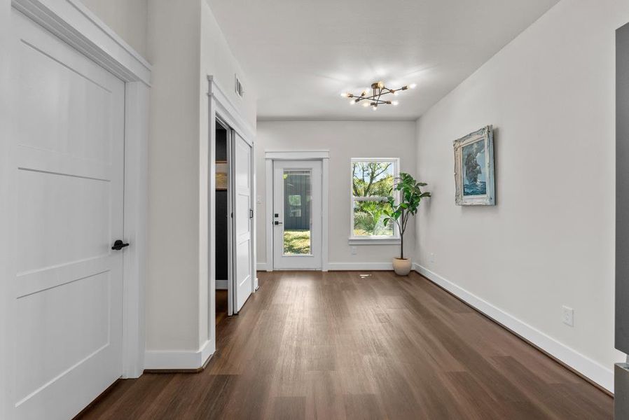 Spacious, unfurnished interior of a new home in , Dickinson (Image 32).